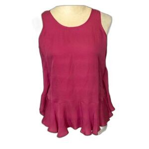 Jore  Women’s Silk Sleeveless Blouse Size Small. Color Pink.